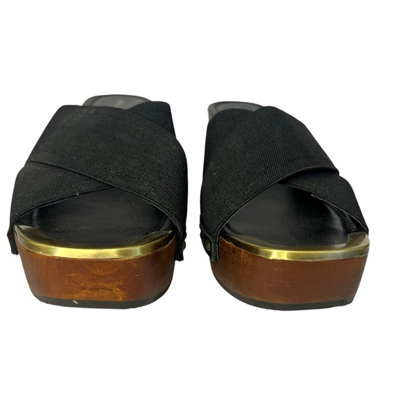 Donald J Pliner Carra Black Platform Sandals Size 9.5 - Picture 2 of 14